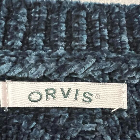 Orvis Green Chenille Pullover Sweater Size XXL - Picture 4 of 7